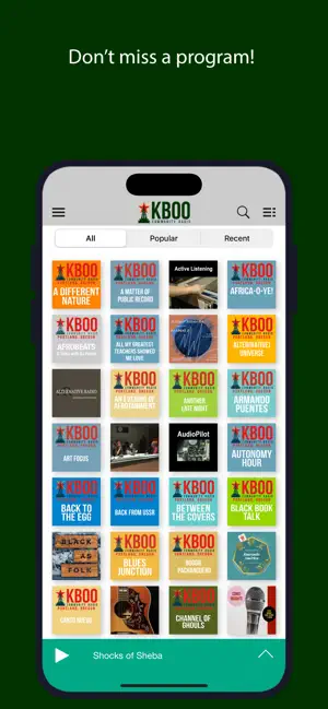 KBOO Community Radio App screenshot 4