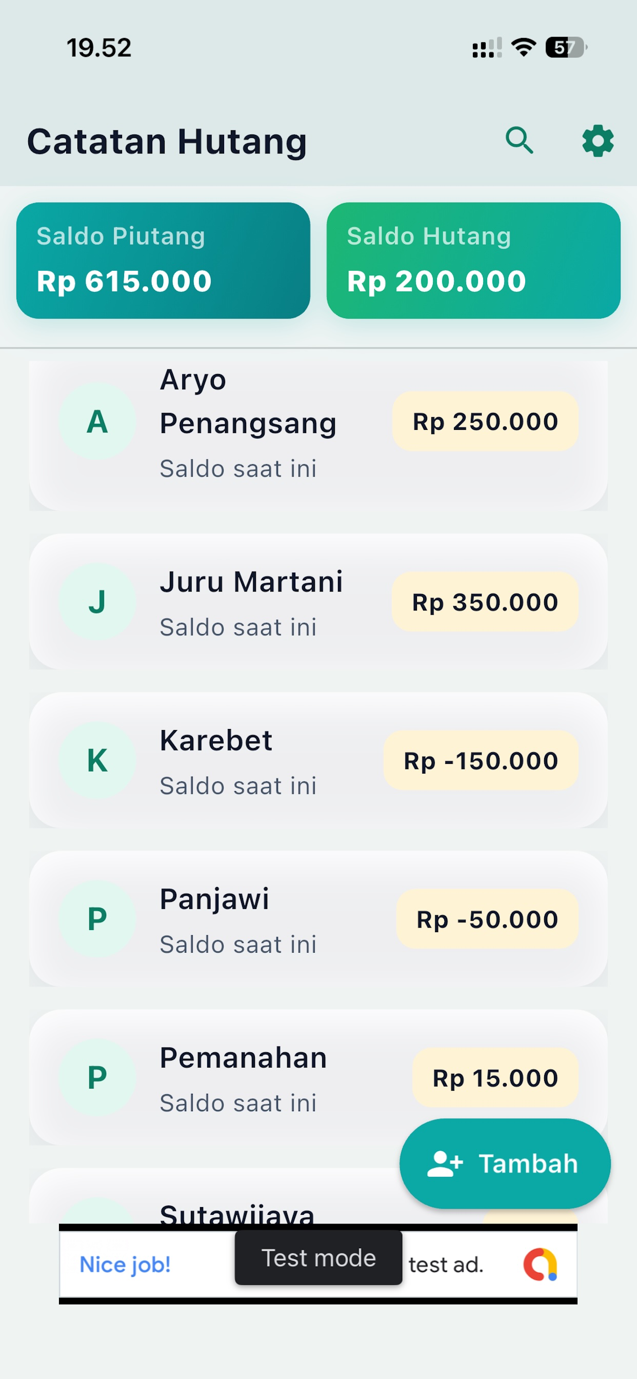Catatan Hutang screenshot 4