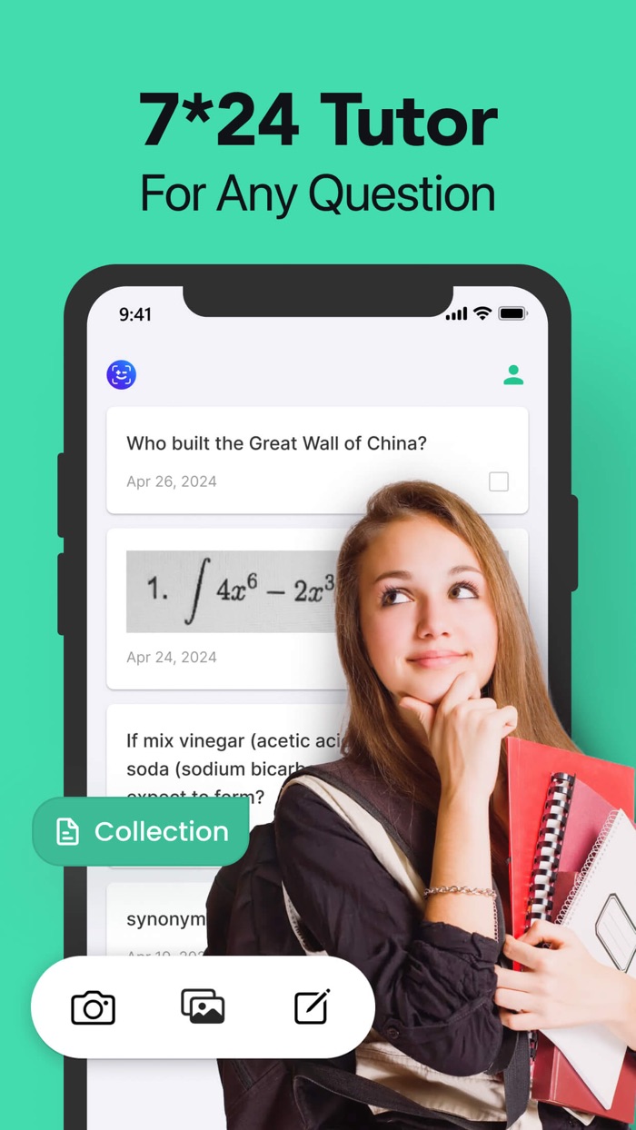 AI Homework Helper, 7x24 Tutor