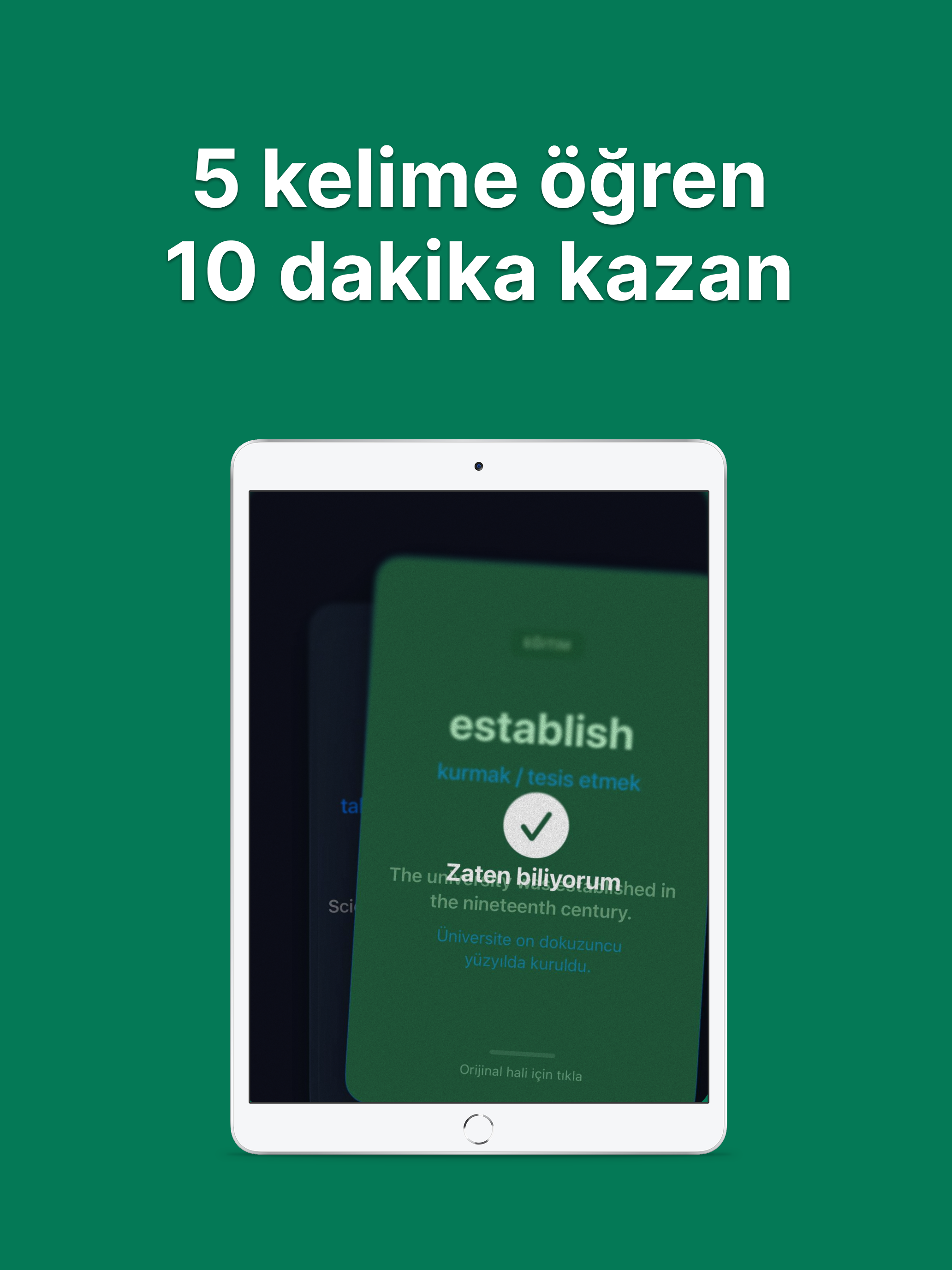 LockNLearn: Kelime Pratiği Yap