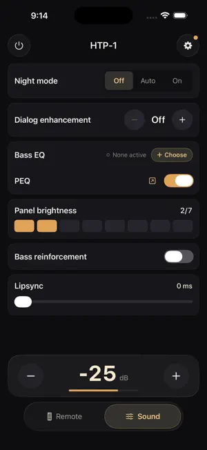 HTP-1 Remote screenshot 2