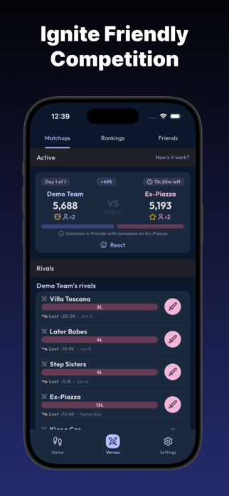 StepCrush: Team Step Challenge Screenshot 2 of 6