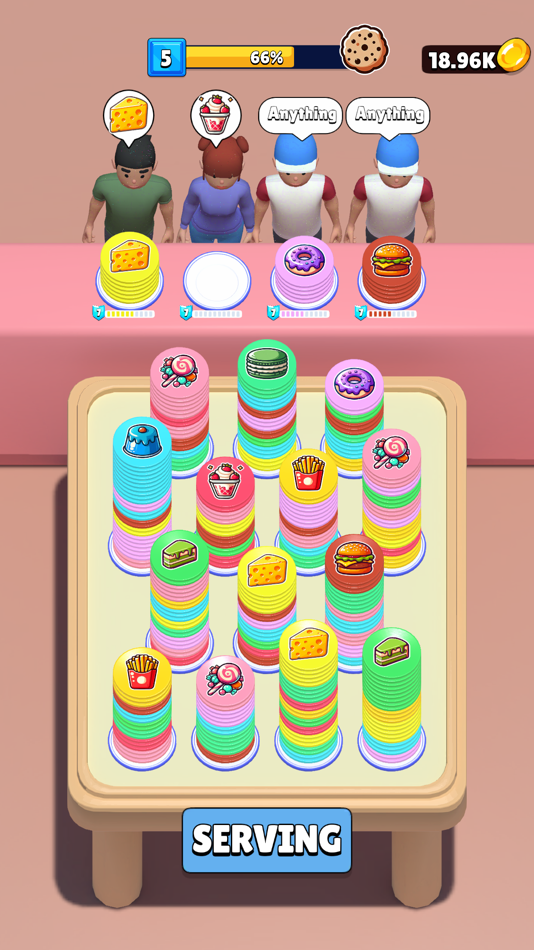 #1. Takeout Sort (iOS) De: 彬 李