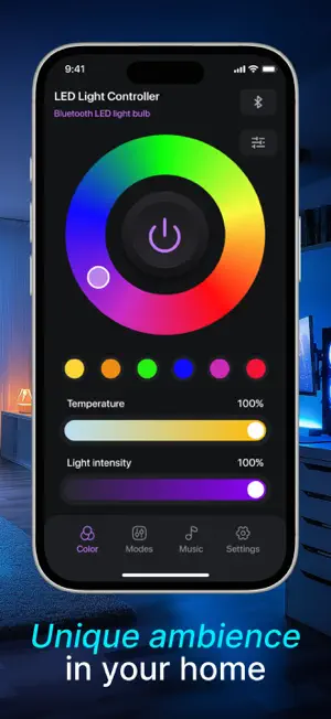 LED light controller LED lamp screenshot 2