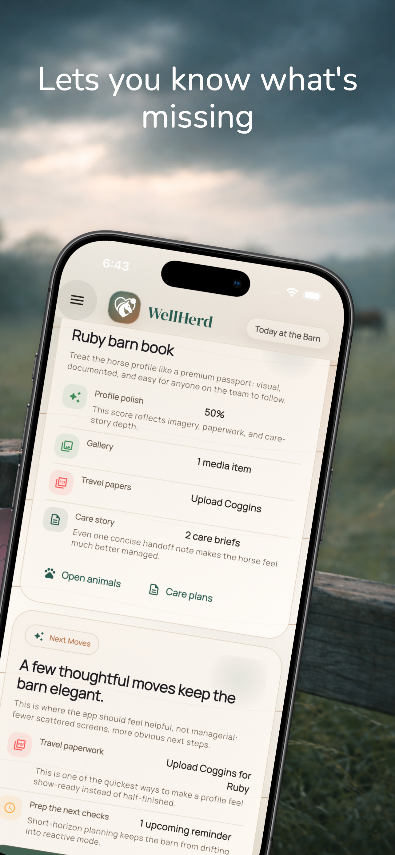 WellHerd — Farm Manager