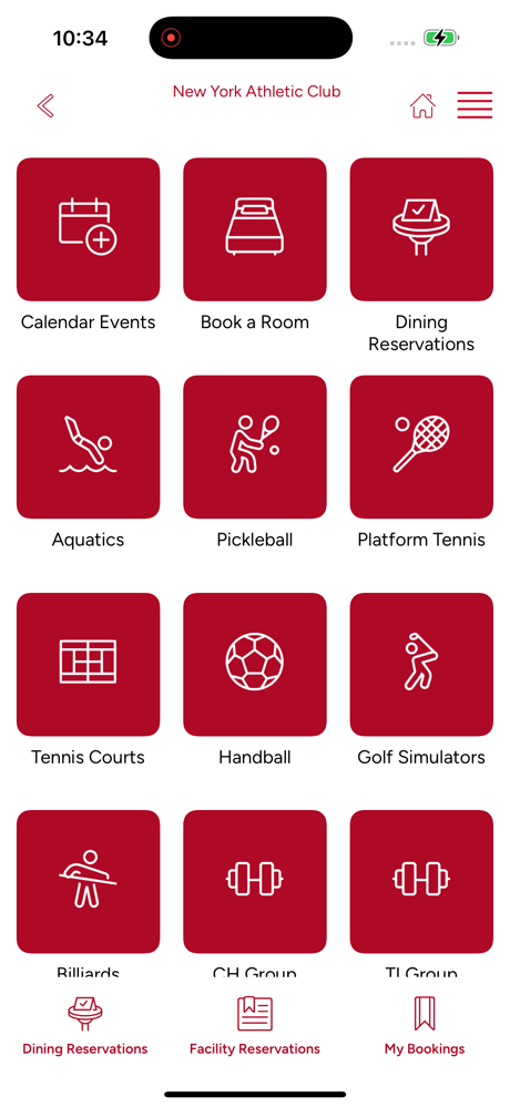 New York Athletic Club screenshot 4