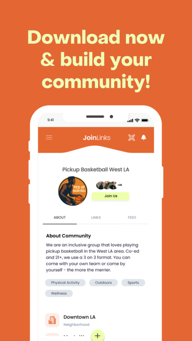JoinLinks iPhone screenshot 5 - Entertainment app