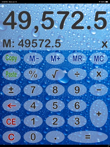 Basic Calculator: Classic Calc iPad screenshot