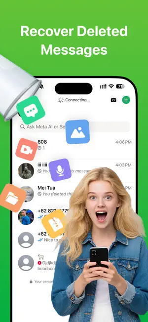 Messages Recovery - ReChat screenshot 1