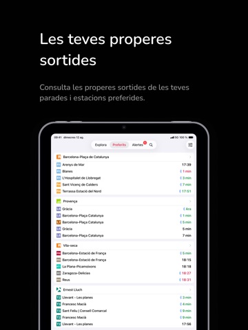 Transporta'm iPad screenshot 5