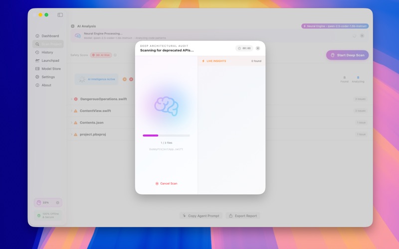 Oxbit Preflight screenshot