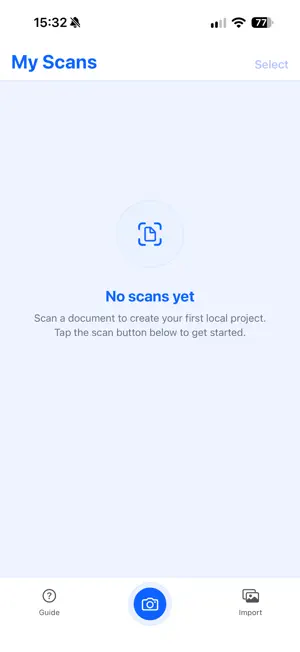 LensFlow Scanner screenshot 1