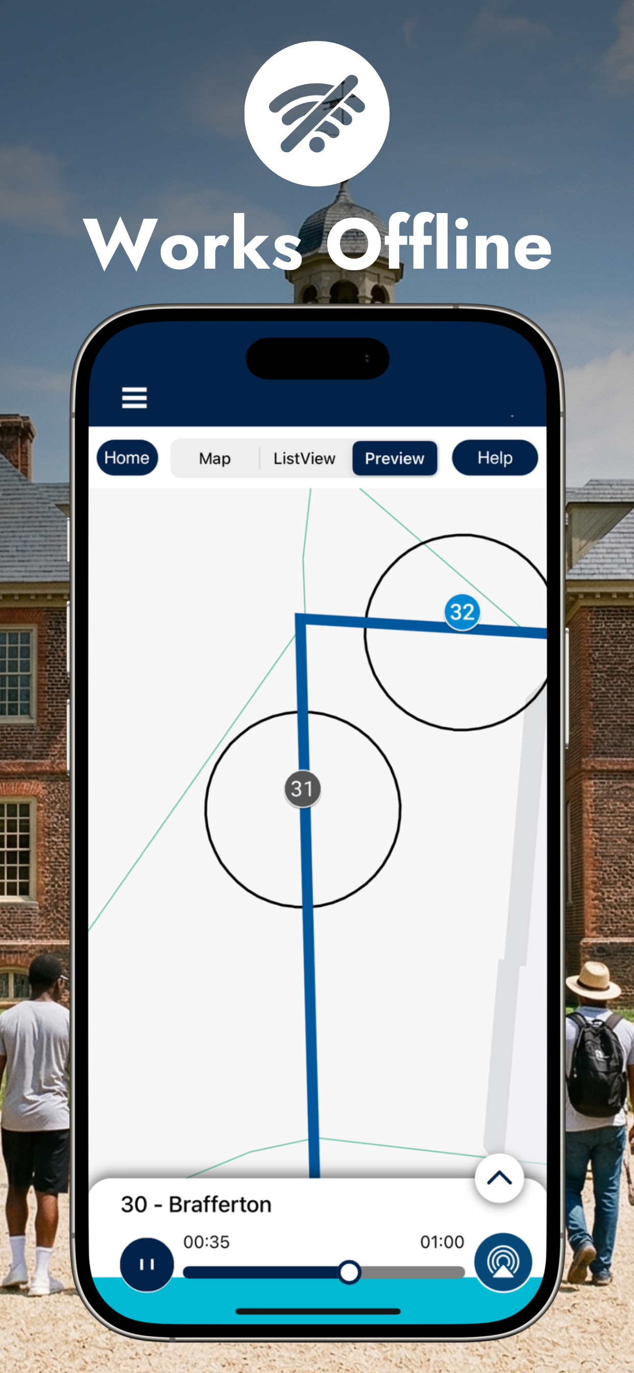 Colonial Williamsburg GPS Tour