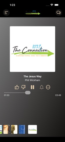 The Connection 103.7 iPhone screenshot