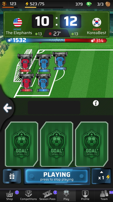 Goal - Football PVP Game Screenshot