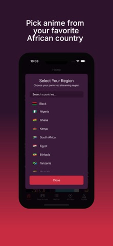 Afrowatch screenshot