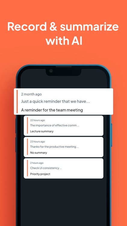 AI Voice to text note taker