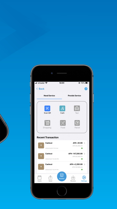 HesabPay iPhone screenshot 6 - Finance app