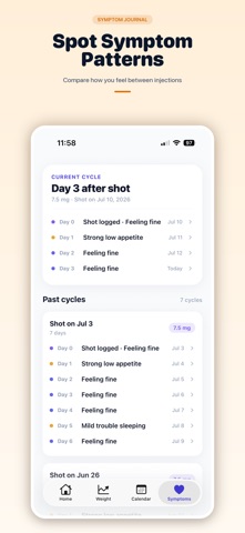 DoseTracker: GLP-1 Shot Log Screenshot 5 of 5