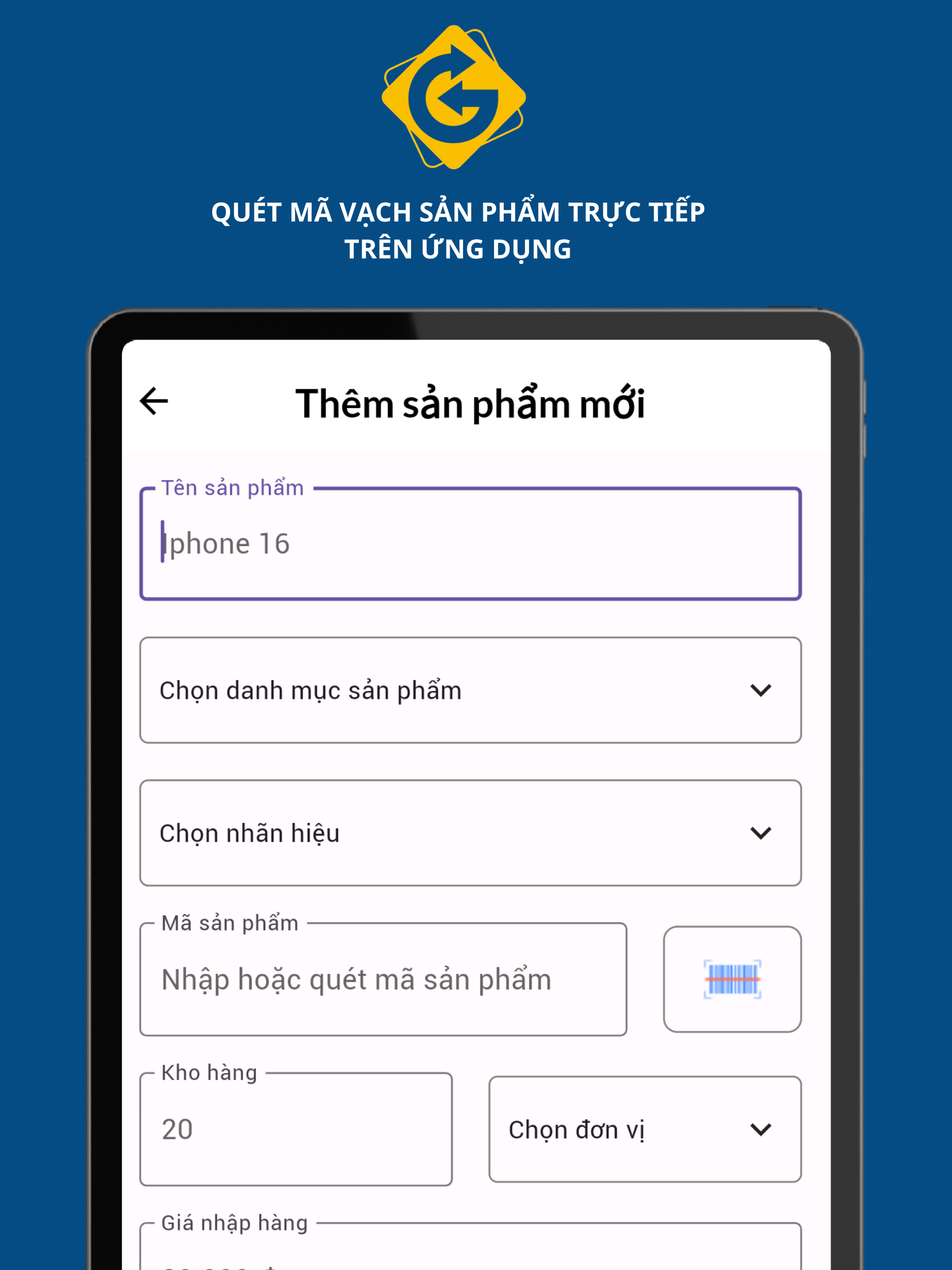 EPOS - POS Quản lý bán hàng