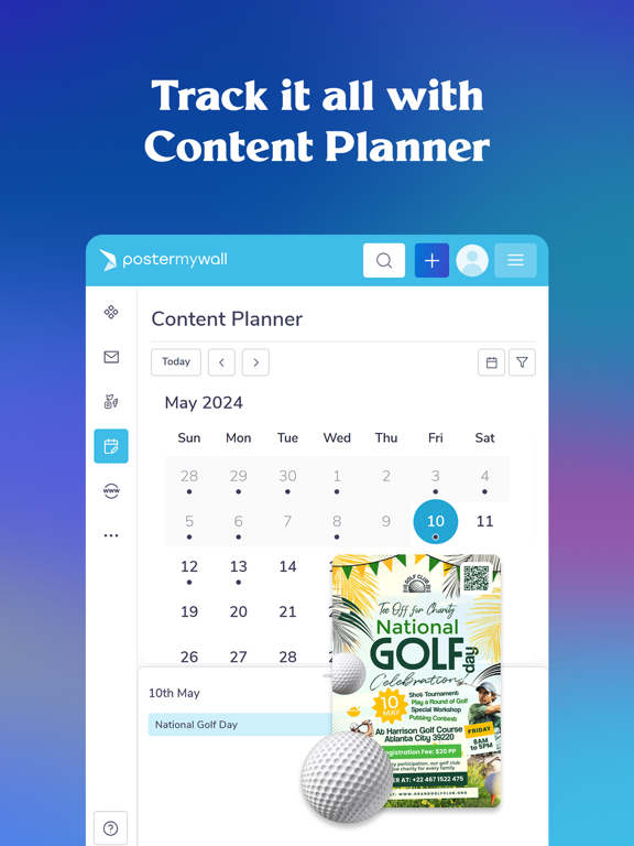 PosterMyWall: Design & Promote iPad screenshot 8 - Graphics & Design app