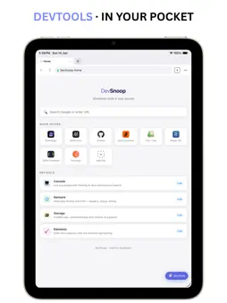 DevSnoop - Developer Browser screenshot 8