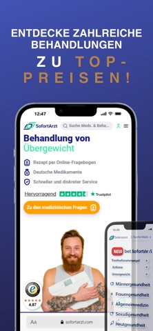 SofortArzt iPhone screenshot 2