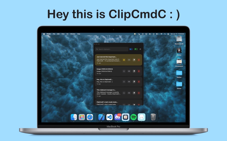 #1. ClipCmdC (macOS) 由: Pratik Ray