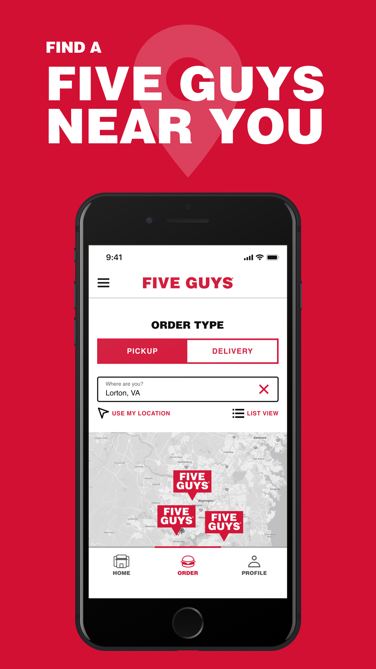 Five Guys Burgers & Fries screenshot 3