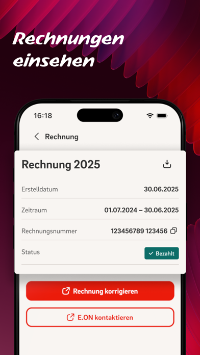 Mein E.ON iPhone screenshot 6