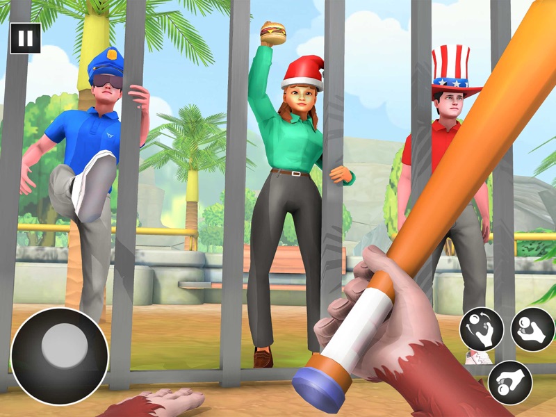 Monkey Chaos Life Simulator 3D screenshot 12