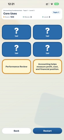 Accounting Memory Games Screenshot 8 of 10