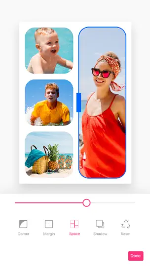 Captura de pantalla de Collage Maker - Free Of Ad en iPhone 9
