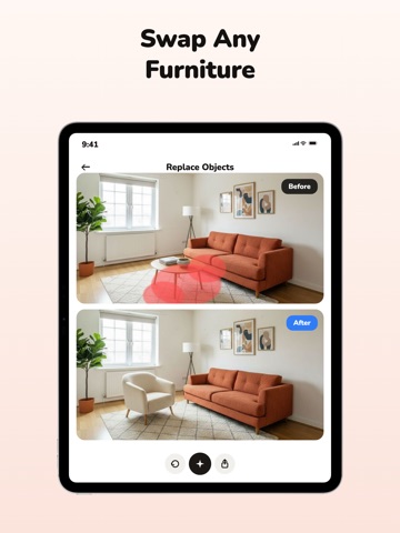 ZoneAI: AI Home & Room Design iPad screenshot