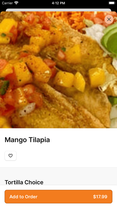 Burger Taco To Go iPhone screenshot 4 - Food & Drink app