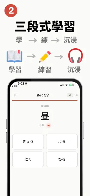 壽司日檢 - 5 分鐘 N5 N4 N3 N2 N1 單字 screenshot 2