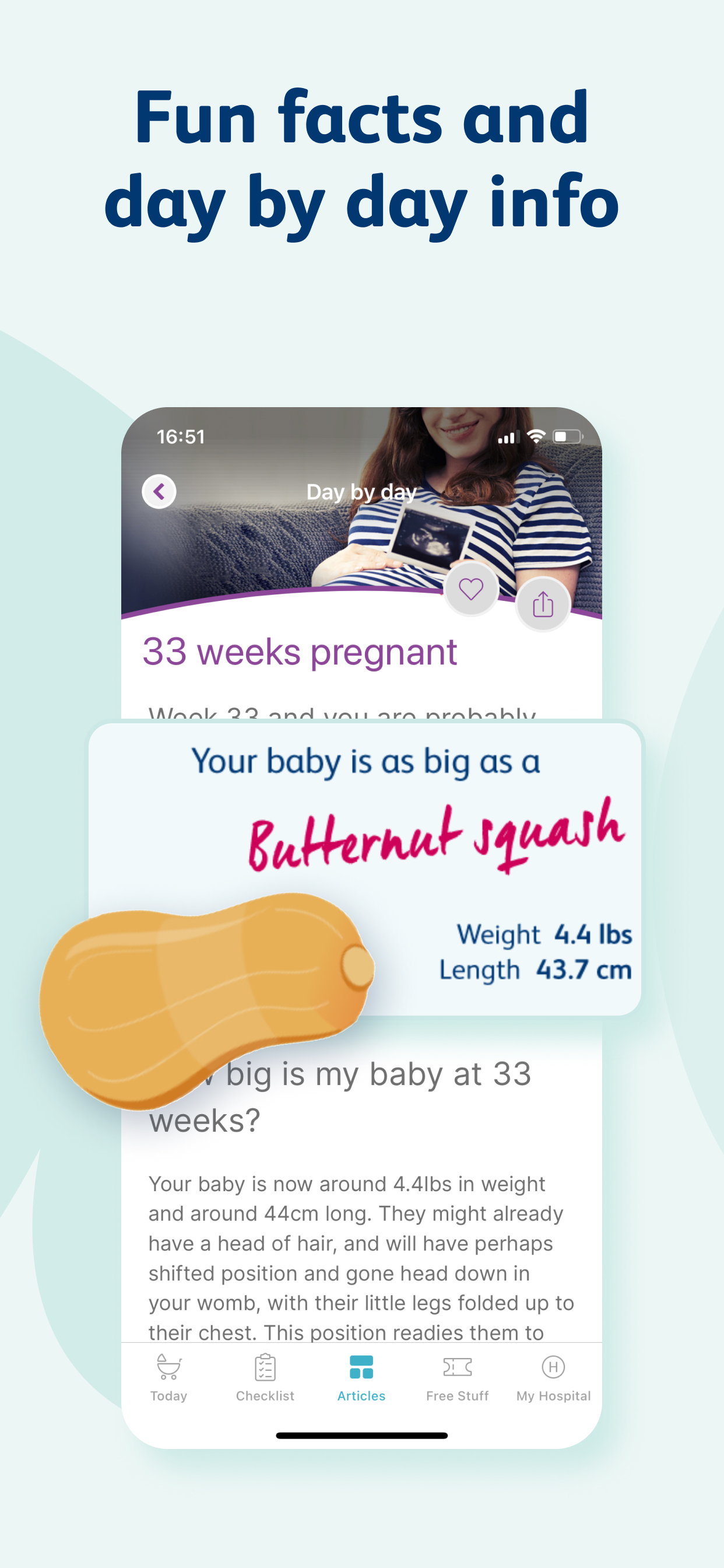 Bounty Pregnancy and Baby App screenshot 2