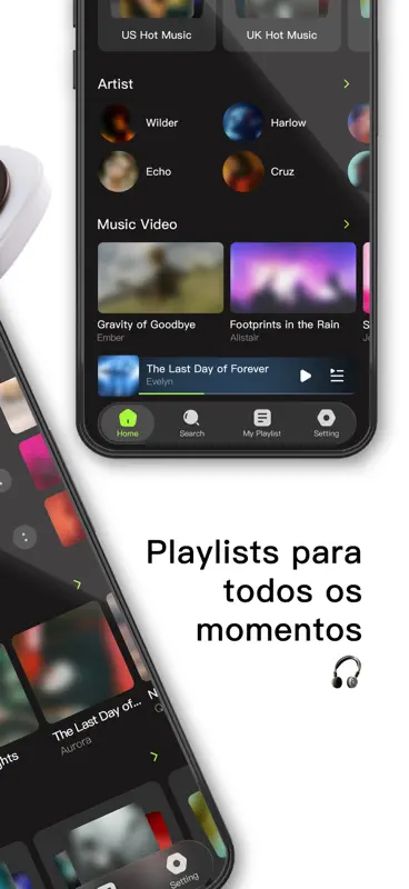 Player MP3 Música screenshot 2 of 5