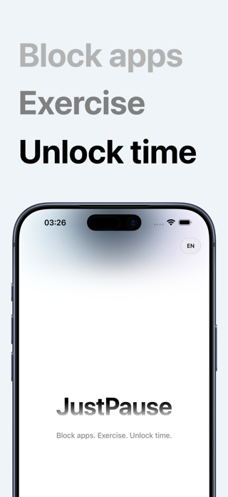 JustPause - App Blocker Screenshot 1 of 5