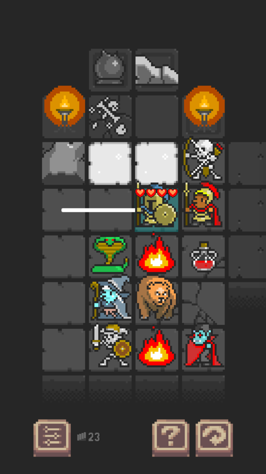 #5. Gridlock Dungeon (iOS) Av: Red Hawk Games