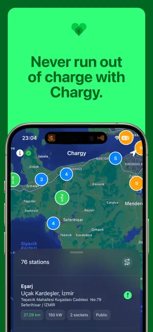 Chargy: EV Charging Stations screenshot 1