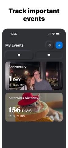 Countdown widgets - Pebble Screenshot 2 of 3