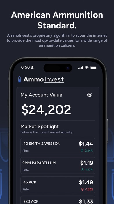 AmmoInvest app screenshot