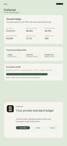 FinKernel screenshot