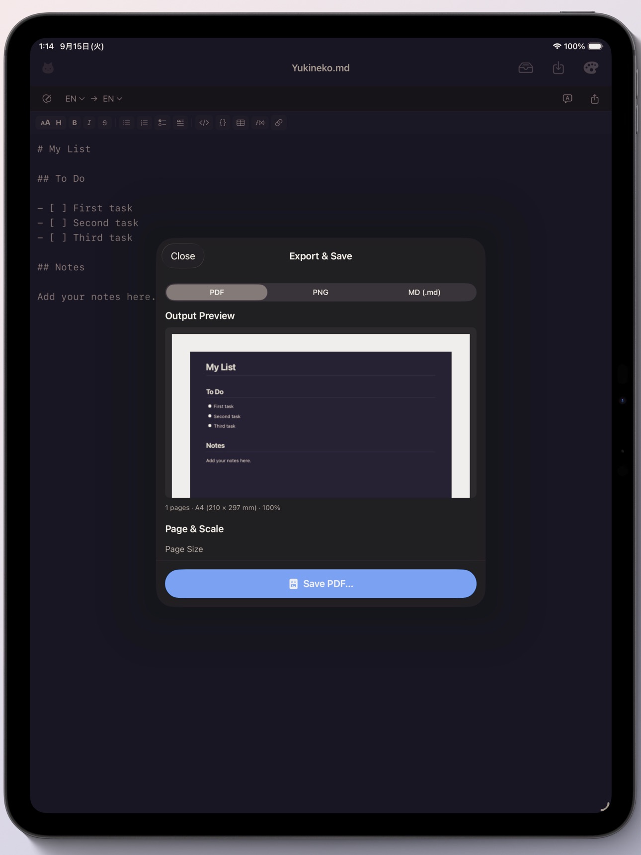 Screenshot 10 of Yukineko.MD
