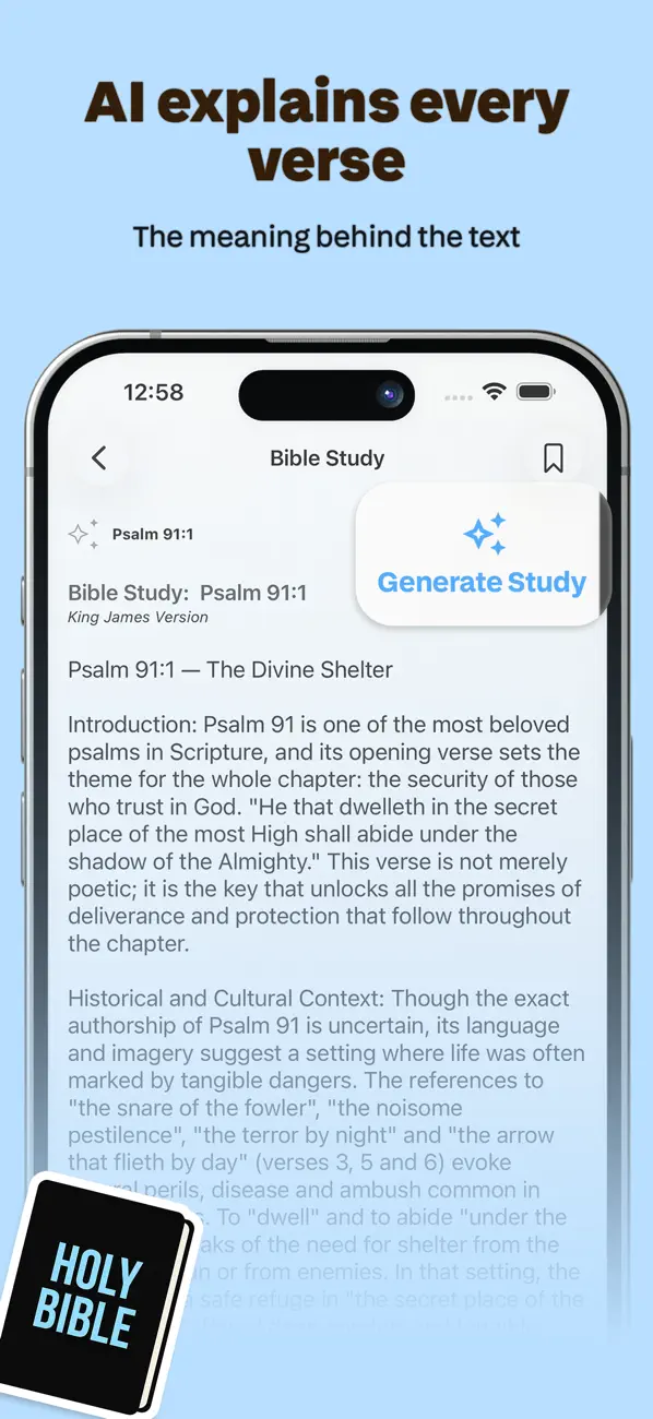 Screenshot #2 pour Bible Offline JFA
