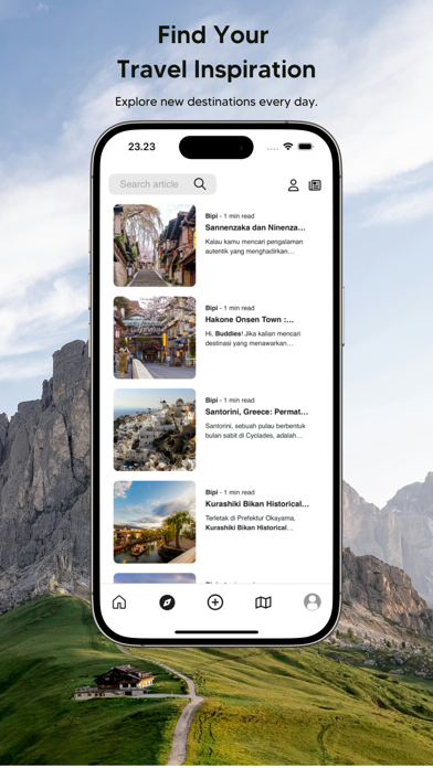 Bipi : Travel Platform Screenshot