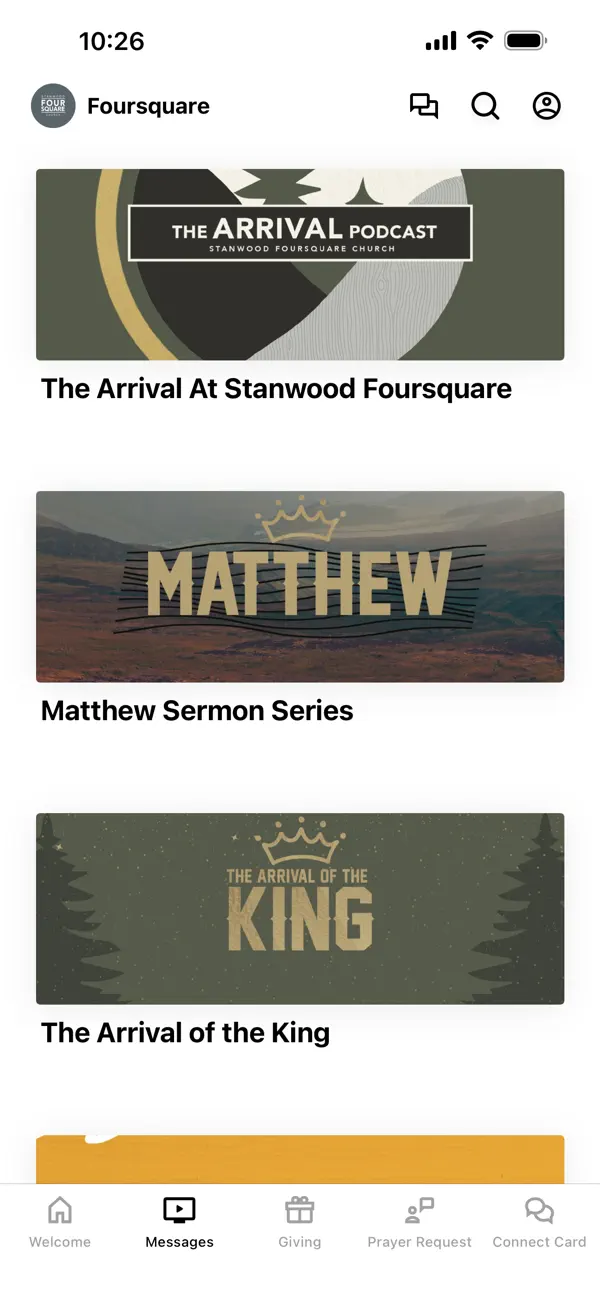 Screenshot #2 pour Stanwood Foursquare Church