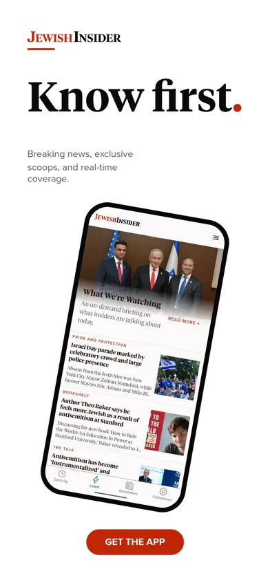Jewish Insider screenshot 1