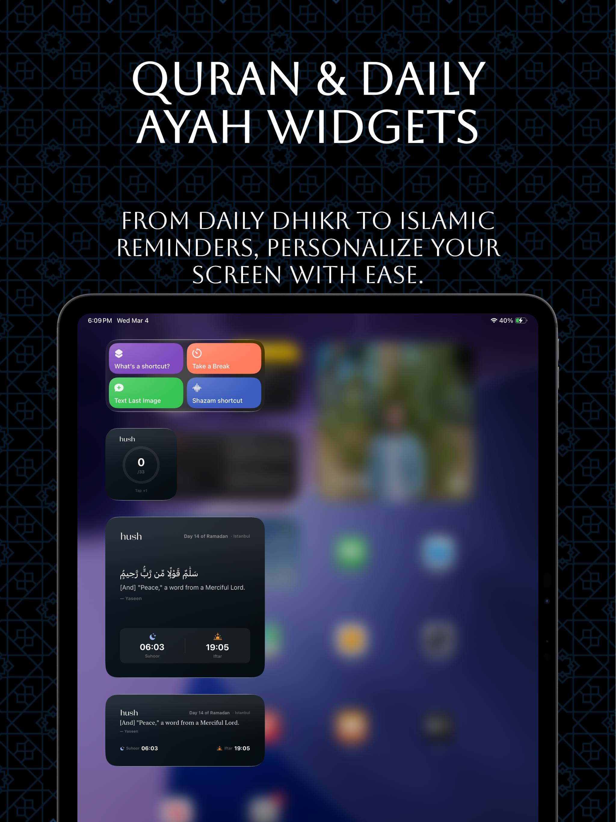 Hush: AI Islamic Habit Tracker